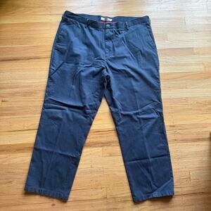 Goodthreads Men's Navy Blue Straight Leg Khaki's Chino Pants Size 42 x 30